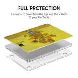 Fifteen Sunflowers in a Vase - Clear MacBook Case