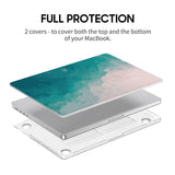 Sand and Sea - Clear MacBook Case