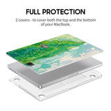 Green Wheat Fields, Auvers - Clear MacBook Case