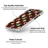 Enjoying Snacks - iPhone Case