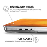 Smoke Plume - Clear MacBook Case