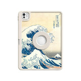 The Great Wave off Kanagawa - Leather Magnetic iPad Case