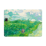 Green Wheat Fields, Auvers - Clear MacBook Case