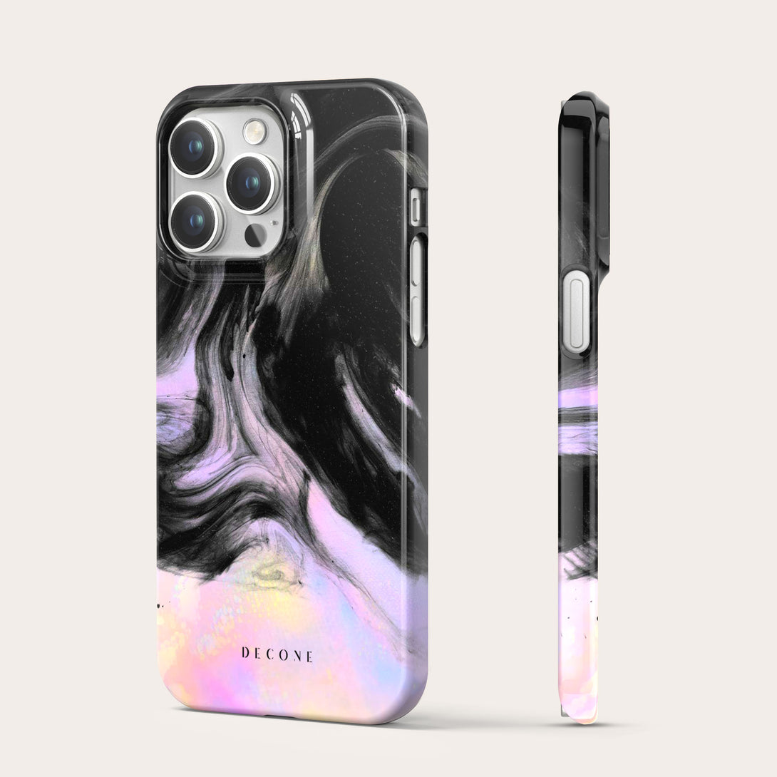 Laser Black - iPhone Case