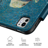 Self-Portrait with Grey Felt Hat - Leather Magnetic iPad Case