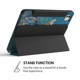 Self-Portrait with Grey Felt Hat - Leather Magnetic iPad Case