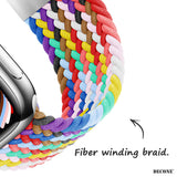 Apple Watch Series | Colorful Nylon Braided Watch Strap (Watch clasp series)