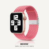 Apple Watch Series | Nylon Braided Watch Strap (Watch clasp series)