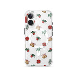 Holly＆Poinsettia - iPhone Case