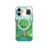 Green Wheat Fields, Auvers - iPhone Case