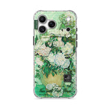 Vase with Pink Roses - iPhone Case