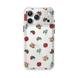 Holly＆Poinsettia - iPhone Case