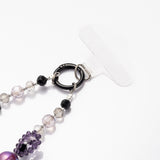 Silver Chain Crystal Wrist Strap - Magic Ball