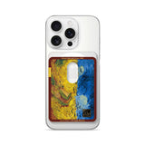 Wheat Field with Crows - Matte Wallet MagSafe Compatible