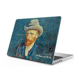 Self-Portrait with Grey Felt Hat - Clear MacBook Case
