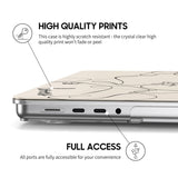 Sweet Kiss - Clear MacBook Case