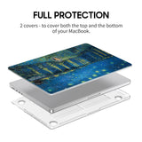 Starry Night Over the Rhone - Clear MacBook Case