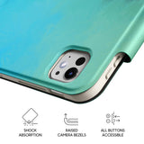 Water Capital - Leather Magnetic iPad Case