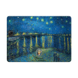 Starry Night Over the Rhone - Clear MacBook Case