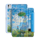 Woman with a Paraso - Leather Magnetic iPad Case