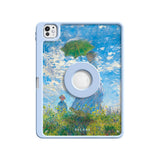 Woman with a Paraso - Leather Magnetic iPad Case