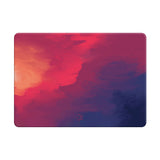 Fiery Red - Clear MacBook Case