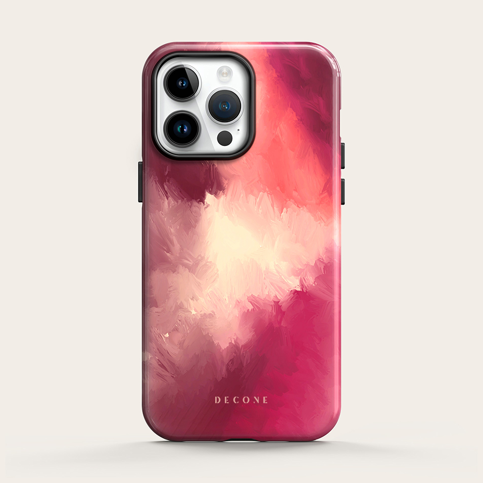 Berry Red - iPhone Case