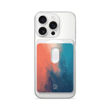 Blue/Orange - Matte Wallet MagSafe Compatible