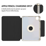Blue/Orange - Leather Magnetic iPad Case