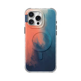 Blue/Orange - iPhone Case