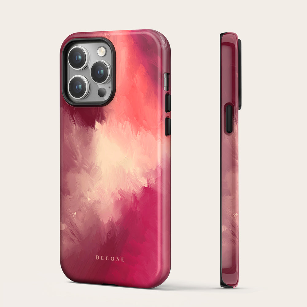 Berry Red - iPhone Case