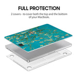 Almond Blossoms - Clear MacBook Case