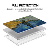 Road with Cypress and Star - Clear MacBook Case