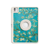 Almond Blossoms - Leather Magnetic iPad Case