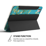 Almond Blossoms - Leather Magnetic iPad Case