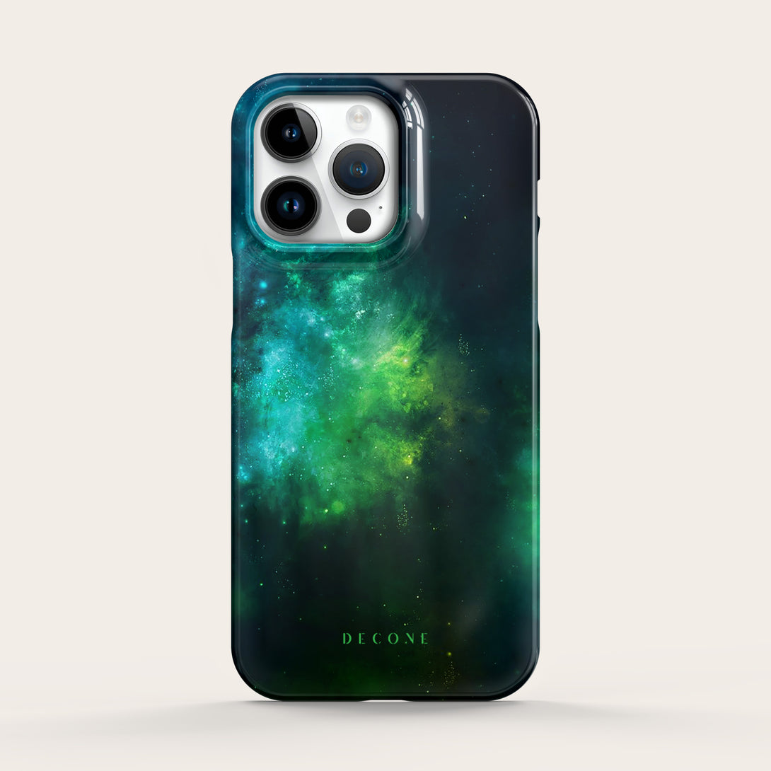 Milky Way-Green Space - iPhone Case