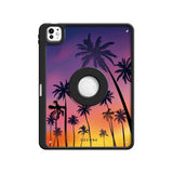 Under the Sunset - Leather Magnetic iPad Case