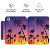 Under the Sunset - Leather Magnetic iPad Case