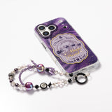 Silver Chain Crystal Wrist Strap - Magic Ball