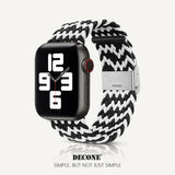 Apple Watch Series |  W Texture Nylon Woven Strap (Watch clasp series)