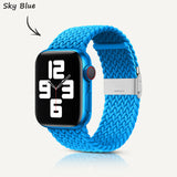 Apple Watch Series | Nylon Braided Watch Strap (Watch clasp series)