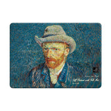 Self-Portrait with Grey Felt Hat - Clear MacBook Case