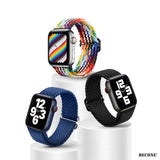 Apple Watch Series | Colorful Nylon Braided Watch Strap (Watch clasp series)