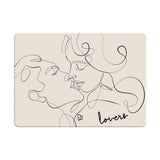 Sweet Kiss - Clear MacBook Case