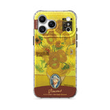 Fifteen Sunflowers in a Vase - iPhone Case