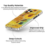 Vase with Twelve Sunflowers - iPhone Case