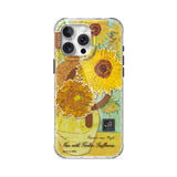 Vase with Twelve Sunflowers - iPhone Case