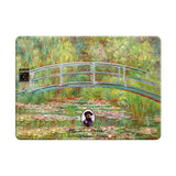 Bridge Over a Pond of Water Lilies - Clear MacBook Case
