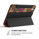 Pathway in Monet's Garden at Giverny - Leather Magnetic iPad Case