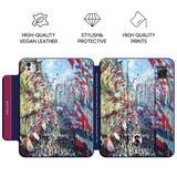 The Rue Montorgueil - Leather Magnetic iPad Case